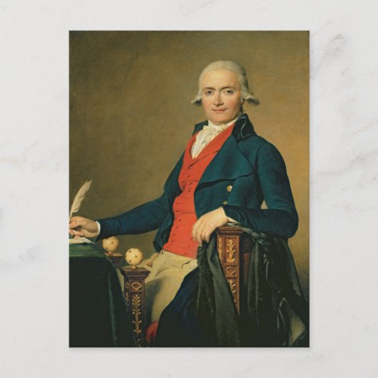 Gaspard Meyer of het Man in de rode drijfveer Briefkaart (Voorkant)