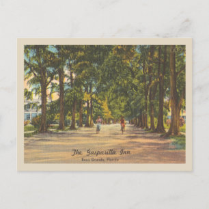  `Gasparilla Boca Grande Inn en Fietsers Briefkaart