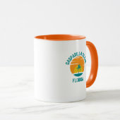 Gasparilla Island Florida Coffee Mok (Voorkant rechts)