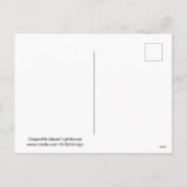 Gasparilla Island Florida Lighthouse Carte postale (Dos)