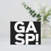 gaspedaal briefkaart (Staand voorkant)