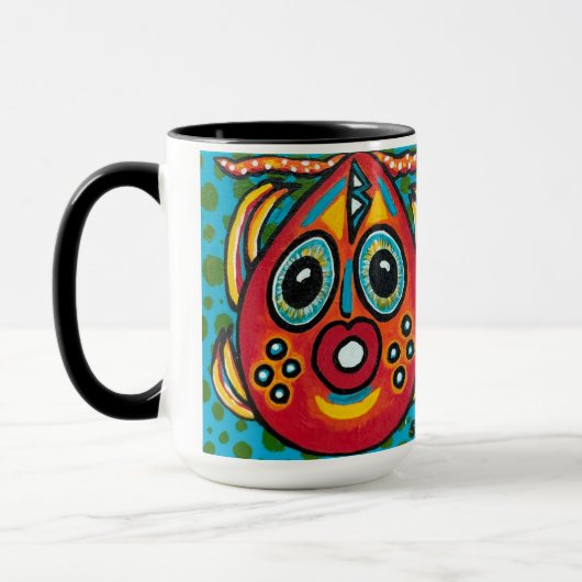 "Gasping Gilda" 11oz drank mok (Links)