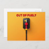 Gaspomp Briefkaart (Voorkant / Achterkant)