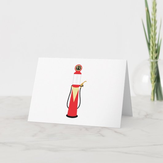 Gaspomp Kaart (Voorkant)