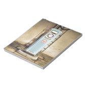 gaspomp notitieblok (Gedraaid)