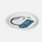 Gaspomp Papieren Bordje (Gekanteld)