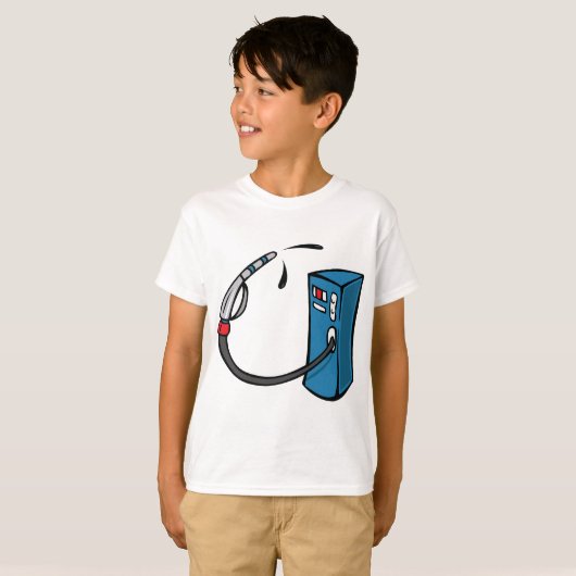 Gaspomp T-shirt (Voorkant volledig)