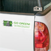 Gaspompen Bumpersticker (Op Truck)