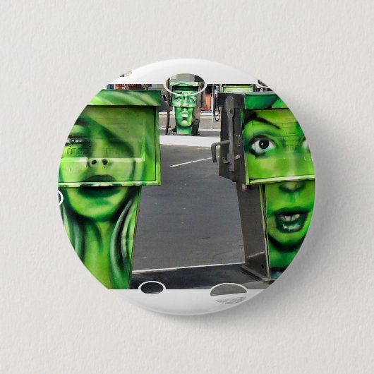 Gaspompen Ronde Button 5,7 Cm (Voorkant)