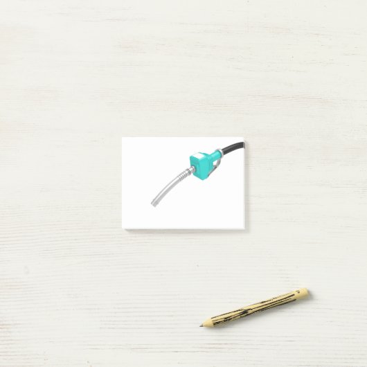 Gaspompstraalpijp Post-it® Notes (Op bureau)
