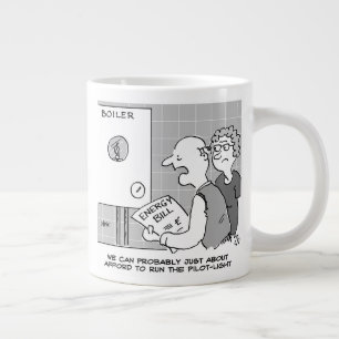 Gasprijsschok Energierekening en motorlicht Extra Grote Beker