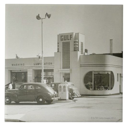 Gasstation Tegeltje (Voorkant)