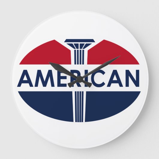 -gasstation van American Gasoline Grote Klok (Voorkant)