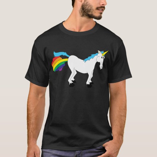 Gassy Unicorn T-shirt (Voorkant)