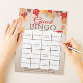 Gast Bingo Herfst Douche Party Game Pack Notitieblok