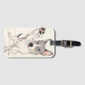 "Gast, geef me een High Five" Bagagelabel (Voorkant (horizontaal))