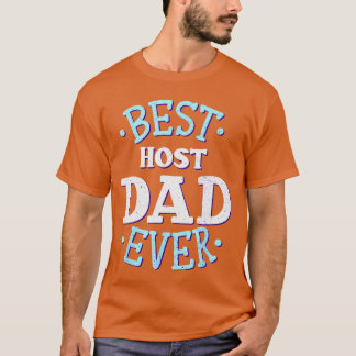 Gast Vader Beste Gastvader Gastgezin Geschenk vrie T-shirt