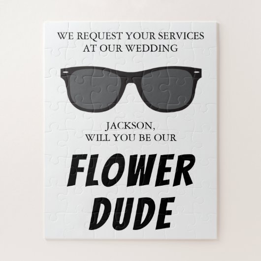 Gast voorstel Puzzle Legpuzzel (Verticaal)