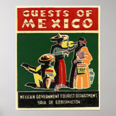 gasten van mexico poster (Voorkant)