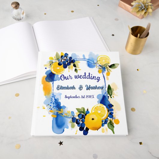 Gastenboek (Voorkant open)