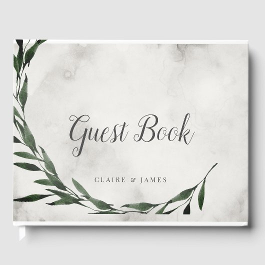 GASTENBOEK, Bruiloft 'CLASSIC RUSTIC' Gastenboek (Voorkant)