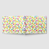 Gastenboek Kleurrijk Bloemontwerp (Volledig)