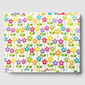 Gastenboek Kleurrijk Bloemontwerp (Achterkant)