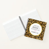 Gastenboek met wild & exotisch luipaardprintpatroo notitieboek (Binnen)