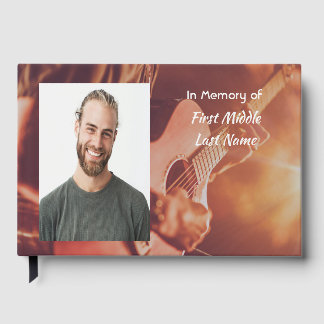 Gastenboek Muzikant Gitaar Muziek