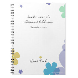 Gastenboek Pensioneringspartij Notitieboek