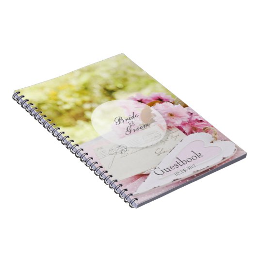 Gastenboek voor bloemen notitieboek (Rechterzijde)