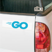 GasterLogo (Go Programming Language) Bumpersticker (Op Truck)