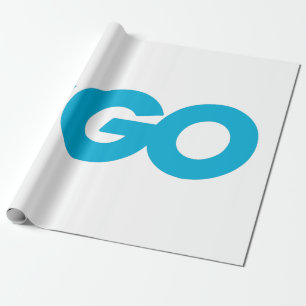 GasterLogo (Go Programming Language) Cadeaupapier