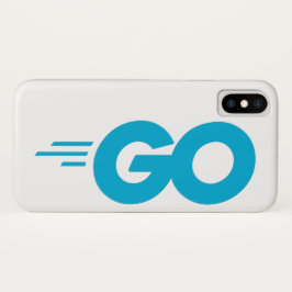 GasterLogo (Go Programming Language) iPhone X Hoesje