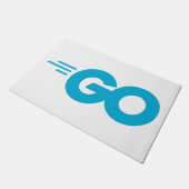 GasterLogo (Go Programming Language) Deurmat (Schuin)