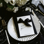 Gastnaam Modern Minimal Table Guest Place Card