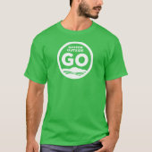 Gaston en dehors de T-shirt (vert) (Devant)