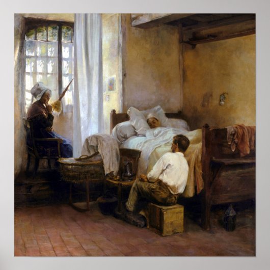 Gaston La Touche, eerste geboren Poster (Voorkant)