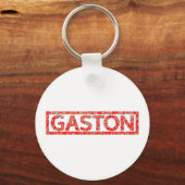 Gaston Stamp Sleutelhanger (Voorkant)