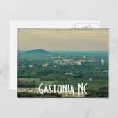 Gastonia NC Briefkaart (Voorkant / Achterkant)