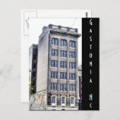 Gastonie NC Briefkaart (Voorkant / Achterkant)