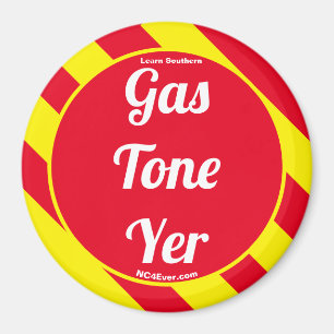 Gastoon Yer Rood/Geel Magnet Magneet
