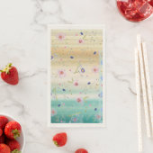 Gastpapierhanddoeken "Floating Spring Flowers" Servet (Insitu)