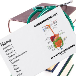 Gastro-enterologie is een gigantische beroepsgroep visitekaartje