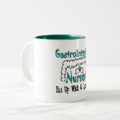 Gastro-intestinale verpleegkundigen met krap Mok (Voorkant links)