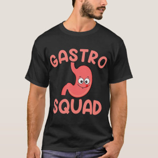 gastro squad Endoscopie Gastro-enterologie T-Shirt