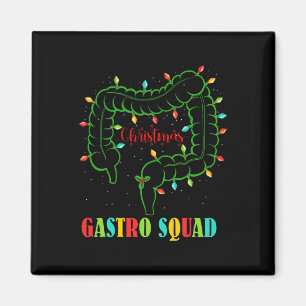 Gastro Verpleegkundige Squad Fun Kerstverlichting  Magneet