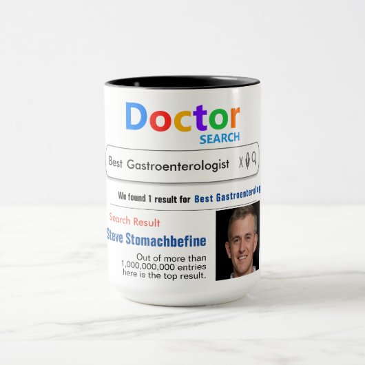 Gastroenteroloog Funny Gift Mok (Midden)