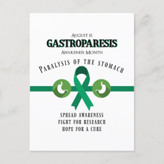 Gastroparese Support Awareness Briefkaart