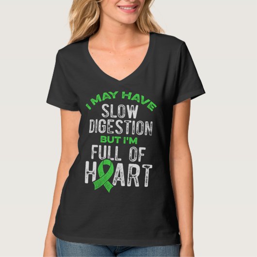Gastroparesis Awareness Warrior Survivor T-shirt (Voorkant)